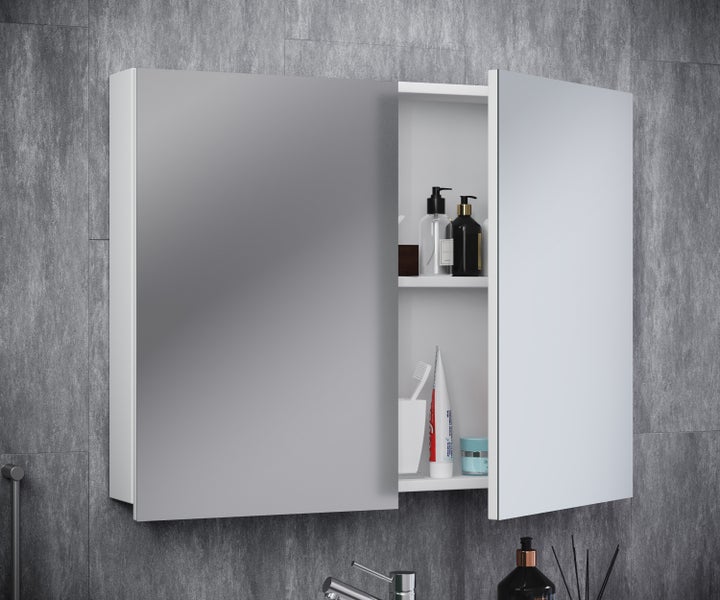 Spiegelschrank Spiegel Badezimmer Badinos 60x80 cm