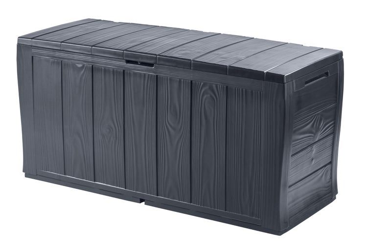 Keter Sherwood Aufbewahrungsbox - 270L - 117x45x58cm - Anthrazit