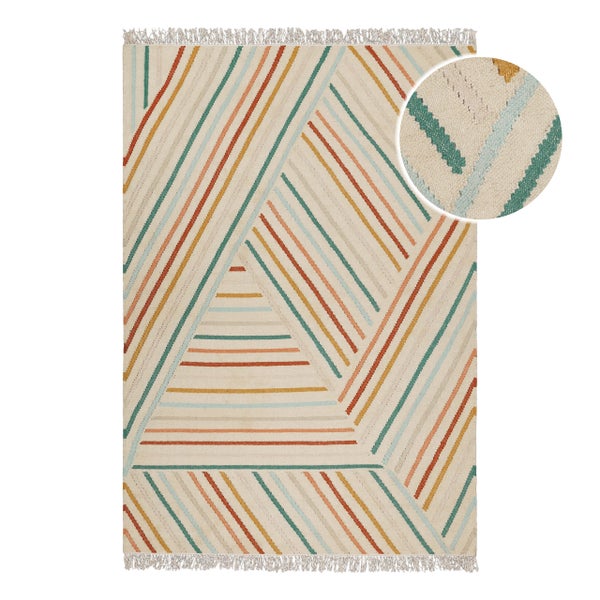Kelim Teppich Multi Modern Pop WECONhome 160x230 cm