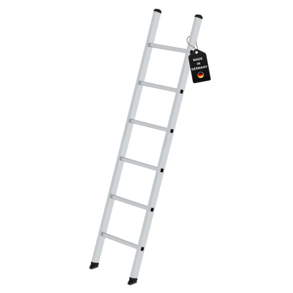 PROREGAL Sprossen-Anlegeleiter Ohne Traverse 6 Sprossen