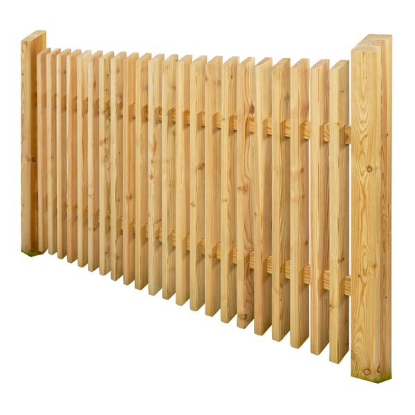 Holzzaun für den Garten