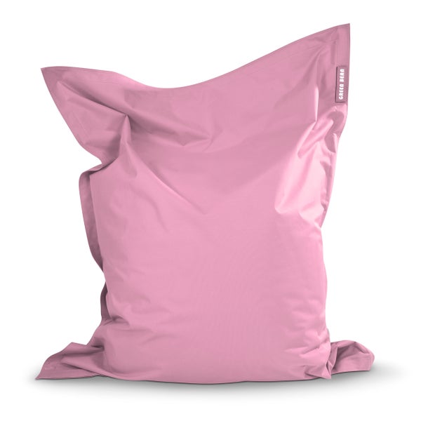 Green Bean Sitzsack XXL 140x180cm 380 Liter Kinder & Erwachsene Bean Bag EPS Perlen Füllung Riesensitzsack Groß Draußen Outdoor Liegekissen Waschbar Wetterfest Lounge Sitzkissen Bodenkissen Rosa