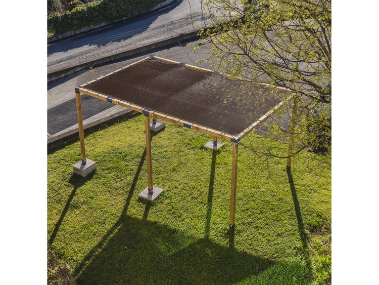 Sonnensegel Mit Ösen Dark 300X400Cm - Maanta® Bugna