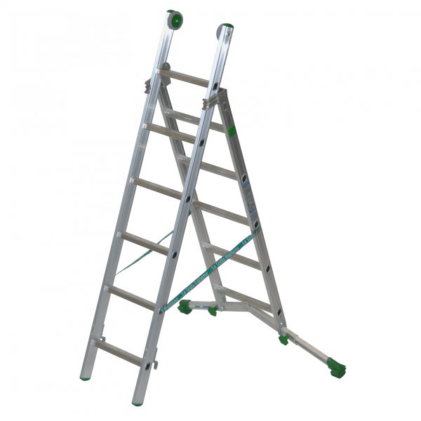 Aluminium Mehrzweckleiter im A-förmigen Aufbau
