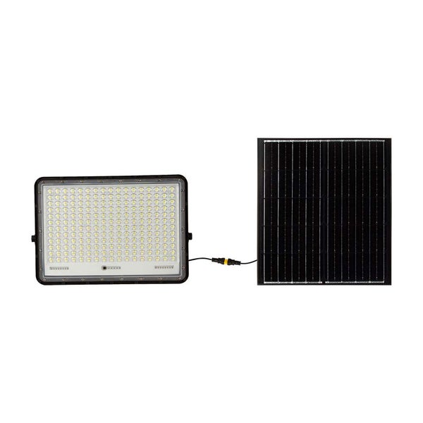 V-TAC VT-240W - Schwarze Solar-Flutlichter - 20W - IP65 - 2600 Lumen - 4000K