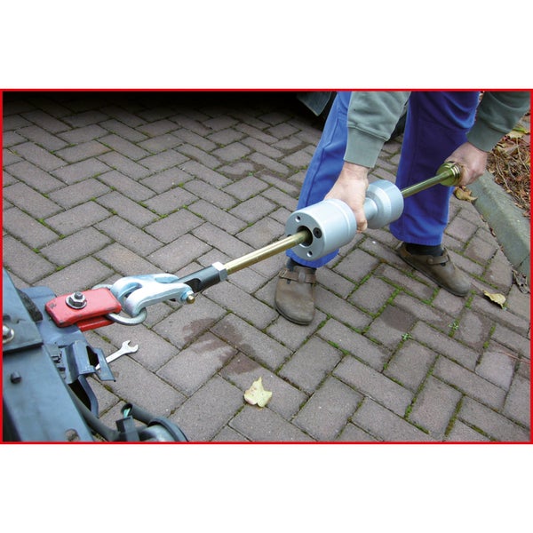 Karosserierichtgerät mit 10 Tonnen Kapazität im Koffer