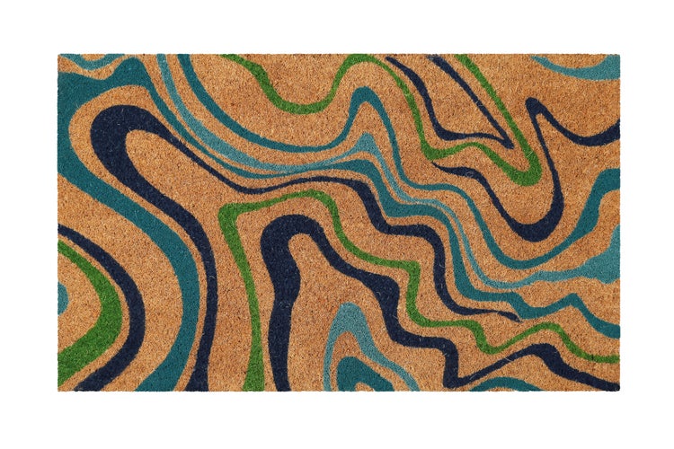 Fußmatte aus Kokosfaser Aqua Fusion WECONhome 40x60 cm