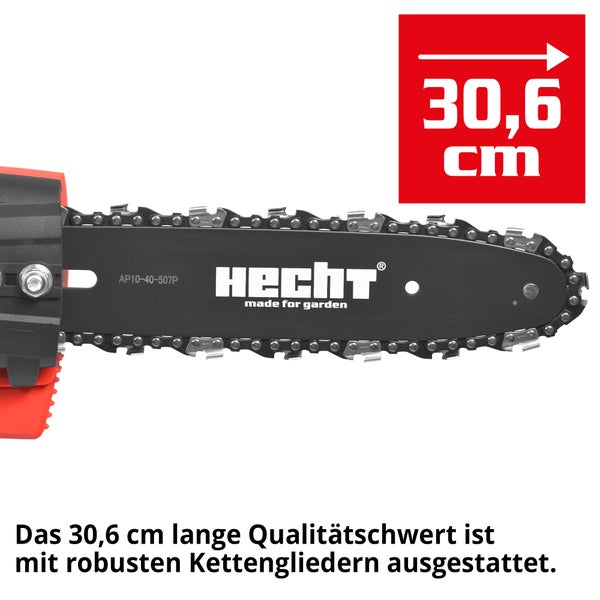 Hecht Kettensägeblatt mit einer Länge von 30,6 cm