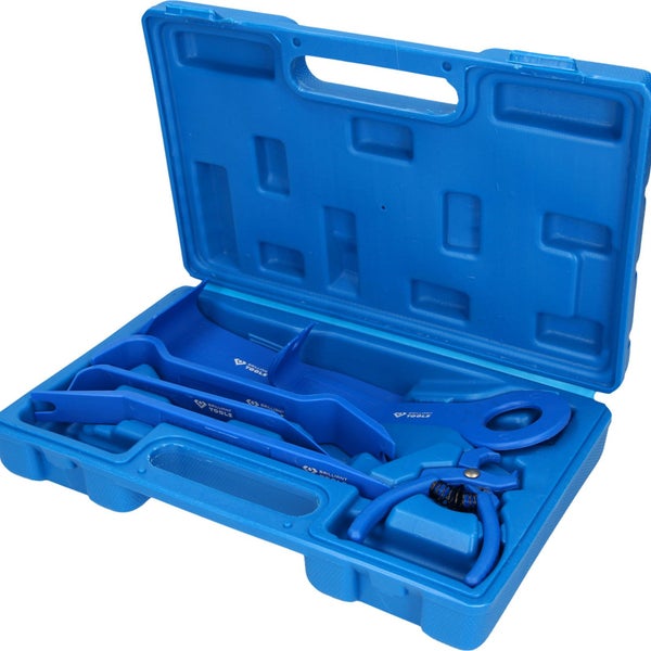 Brilliant Tools Demontagekeile Set in geöffnetem Werkzeugkoffer