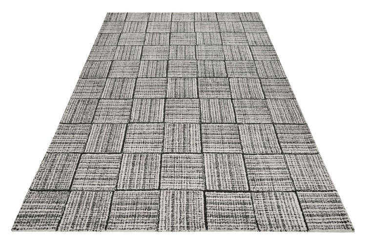 Teppich Hellgrau aus Naturfasern Lasse WECONhome 200x300 cm