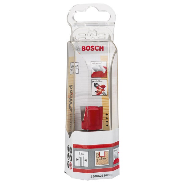 Bosch Scharniernutfräser Expert for Wood 8 mm D1 19 mm L 12,5 mm G 51 mm - 2608629367