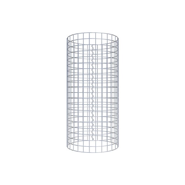 Gabionensäule Durchmesser 47 cm MW 5 x 5 cm rund - Höhe: 100 cm