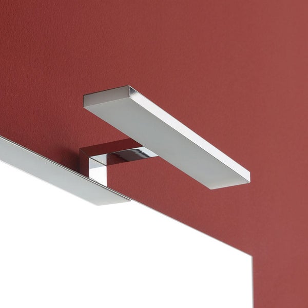 Badmöbel-Set aus Waschtisch, Türen-Unterschrank und Spiegel, 60cm | Bilbao