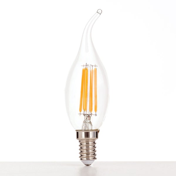 LED Windstoßkerze dimmbar E14/4,5W(40W) 470 lm 2700 K warmweiß