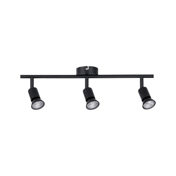 Spotlight Carolina GU10 230V max. 3x10W dimmbar Schwarz matt