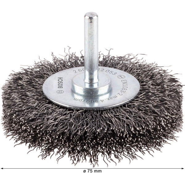 Bosch PRO Metal clean Scheibenbürste 75 x 0,30 mm gerader Schaft - 2608622053