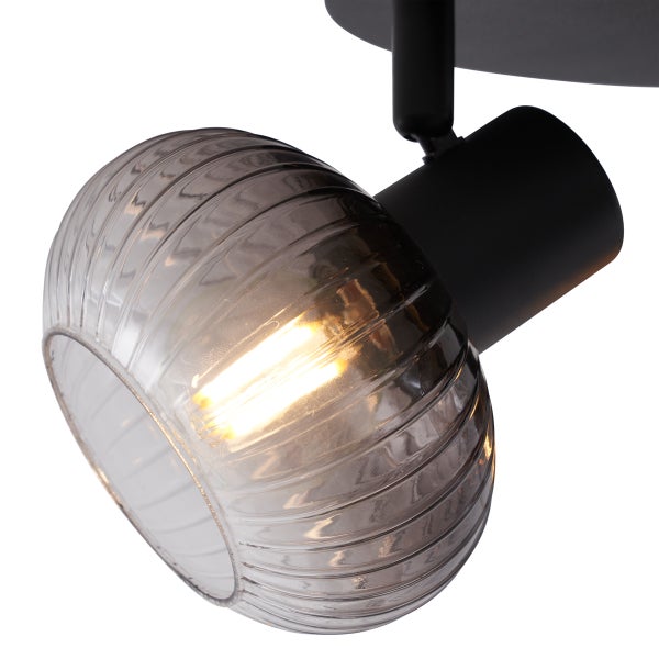 Deckenstrahler mit Glasschirm