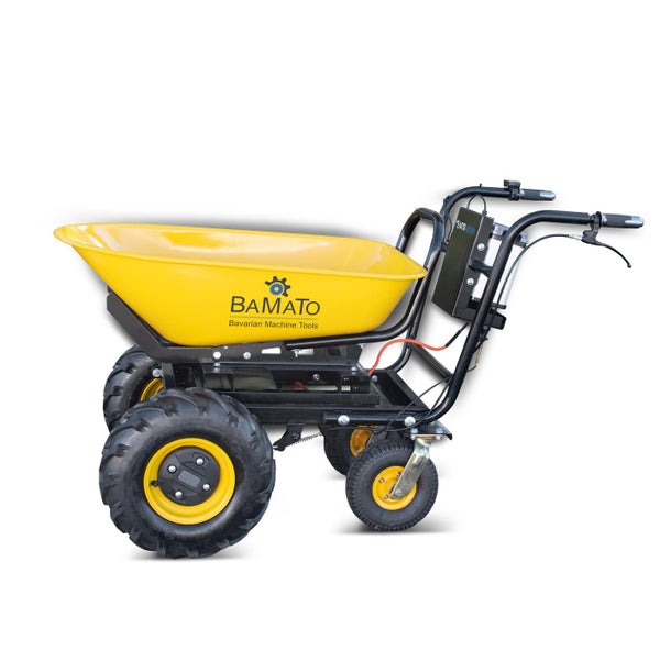 BAMATO MTR-300W Elektrische Schubkarre mit Lithium-Ionen-Akku