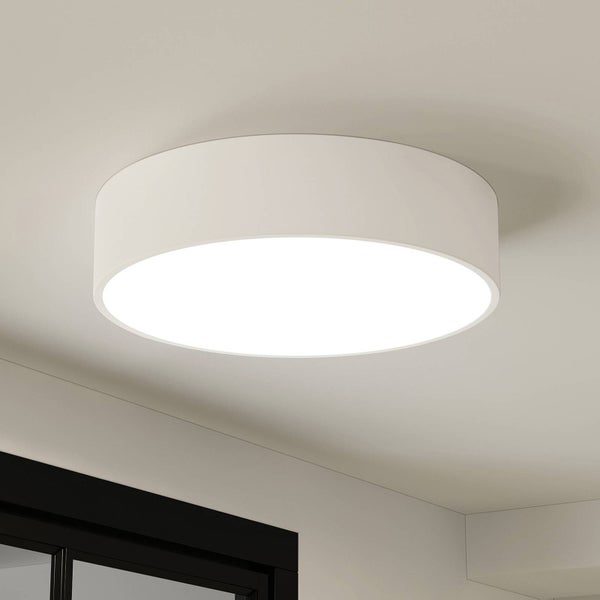 Arcchio LED Deckenleuchte Noabelle (Modern) in Weiß aus Metall (1 flammig, ) - Lampe Deckenlampe Küchenleuchte