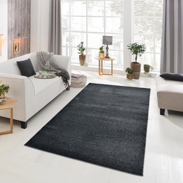 Home Deluxe Kurzflorteppich FOFI - Dunkelgaru,  320 x 240 cm