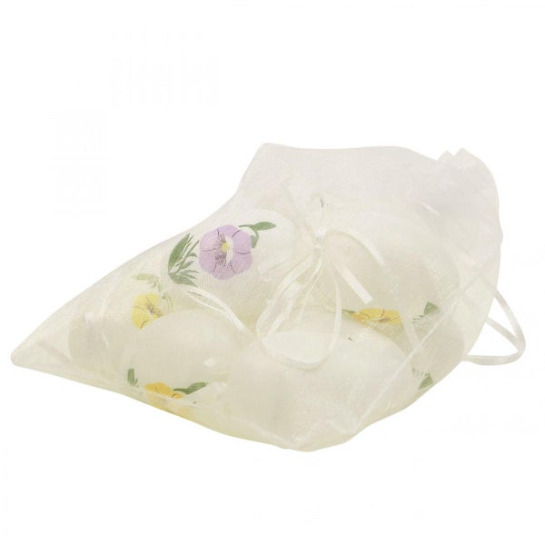 Duftsäckchen mit floralem Muster gefüllt mit Duftperlen