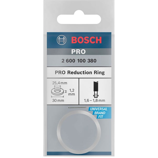 Bosch Reduzierring für PRO Kreissägeblatt 30 x 1,2 x 25 mm - 2600100380