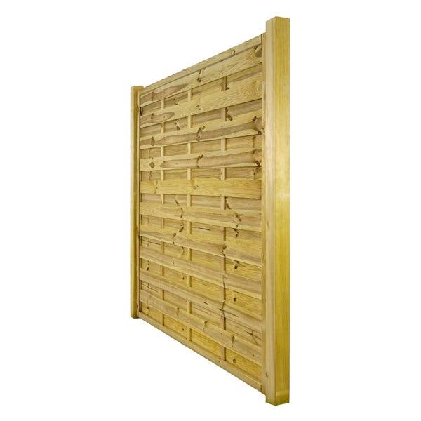 Holzzaun Element zur Gartengestaltung