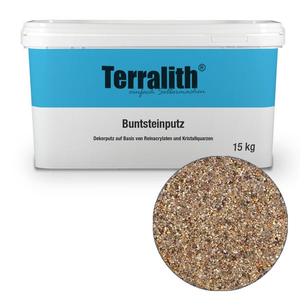 Terralith Buntsteinputz Mosaikputz 2mm -15 kg- BSP24