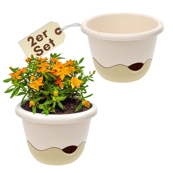 Blumentopf Set mit Bewässerungssystem