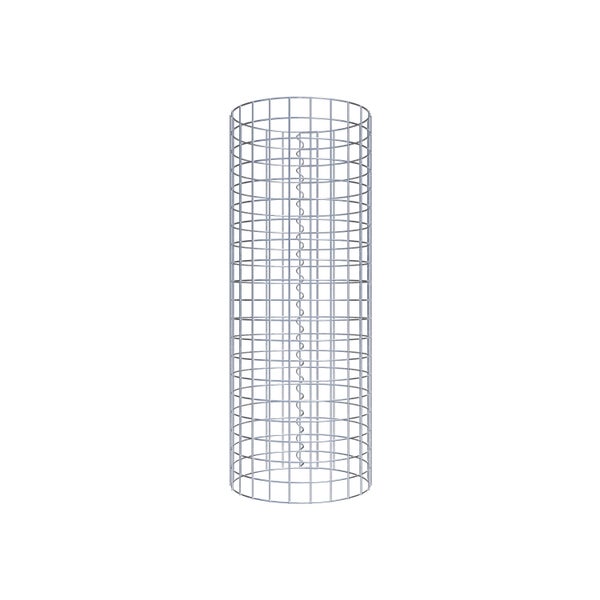 Gabionensäule Durchmesser 37 cm MW 5 x 5 cm rund - Höhe: 100 cm
