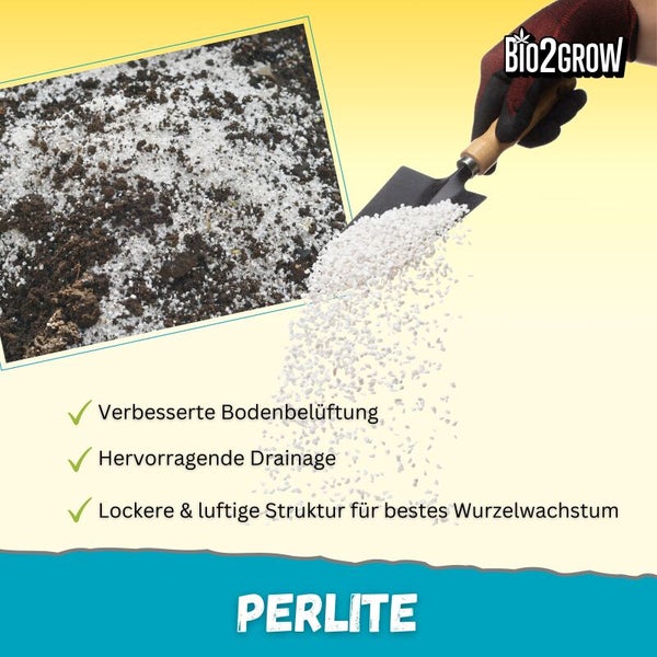 Perlite zur Bodenverbesserung mit verbesserter Bodenbelüftung und Drainage