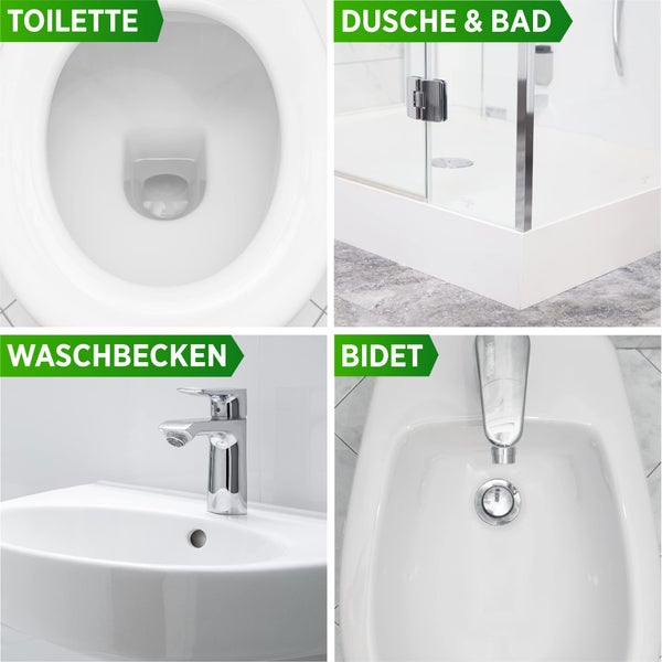PRINOX® 2x Urinsteinentferner EXTRA STARK 1000ml - Profi Urinstein & Kalkentferner Konzentrat - Extrem kraftvoller Urinsteinlöser & WC Reiniger mit Schräghals