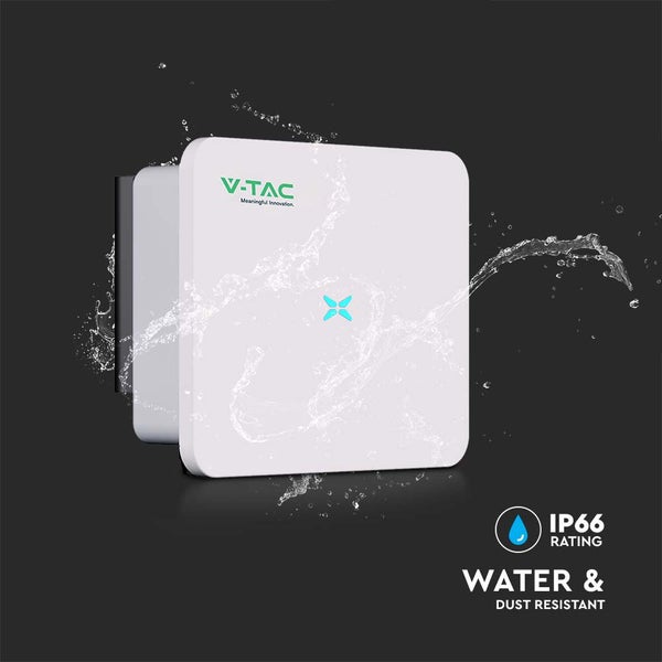 V-TAC VT-6610310 - Solar-Wechselrichter - dreiphasig - netzgekoppelt - 10 Jahre - IP66