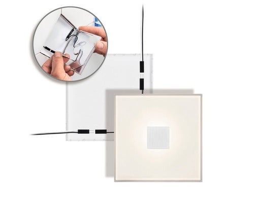 Paulmann LumiTiles LED Fliese Square 100x100mm 20lm Warmweiß