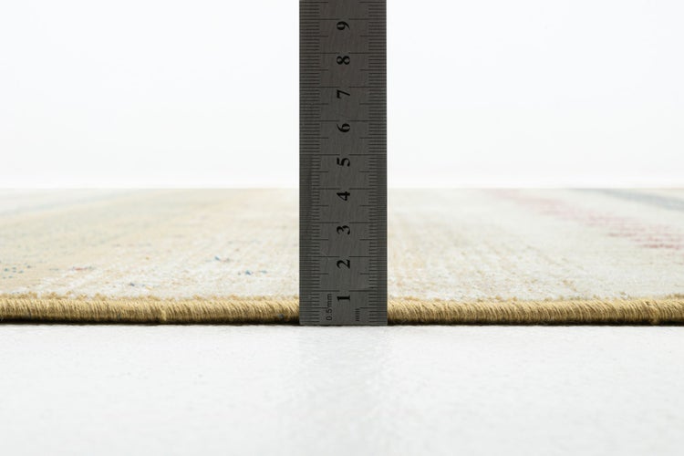 Gewebter Teppich mit Glanz Cherina Beige 80x150 cm