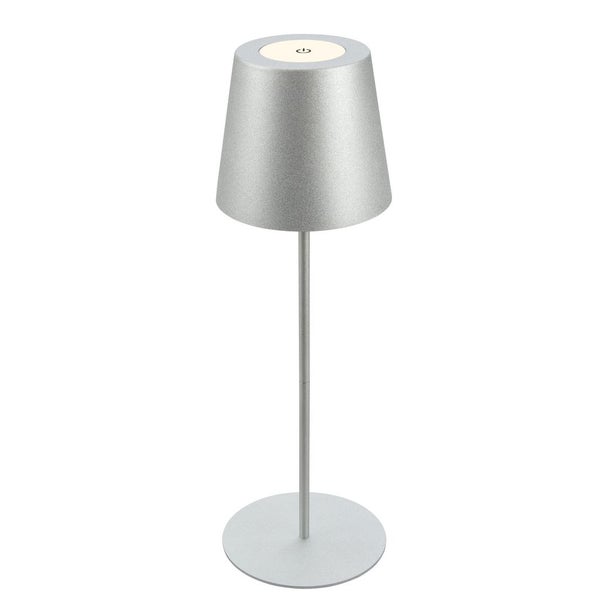 Tischlampe Akku Tischleuchte Kabellos Touch höhenverstellbar Akku tauschbar