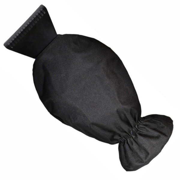 Eiskratzer mit Handschuh