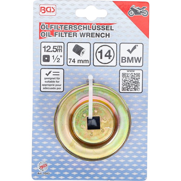 BGS Ölfilterschlüssel 14-kant Ø 74 mm für BMW-Motorräder - 1043