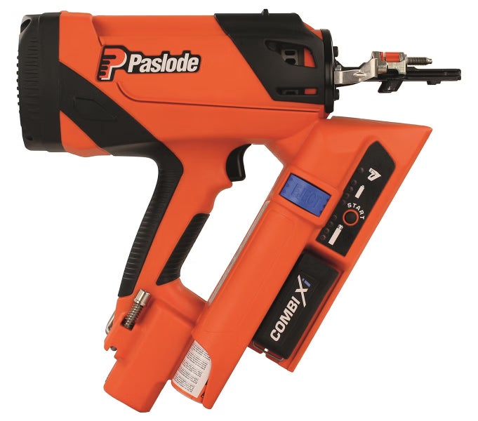 Paslode Gasnagler für professionelle Anwendungen mit integrierter Technik zur Nagelbefestigung