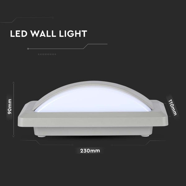 LED-Wandleuchte mit Abmessungen