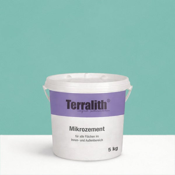 Eimer Terralith Mikro Zement, 5 kg für Innen- und Außenbereich