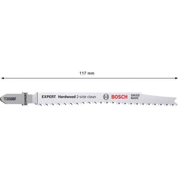 Bosch Stichsägeblatt Expert Hardwood, circa 117 mm