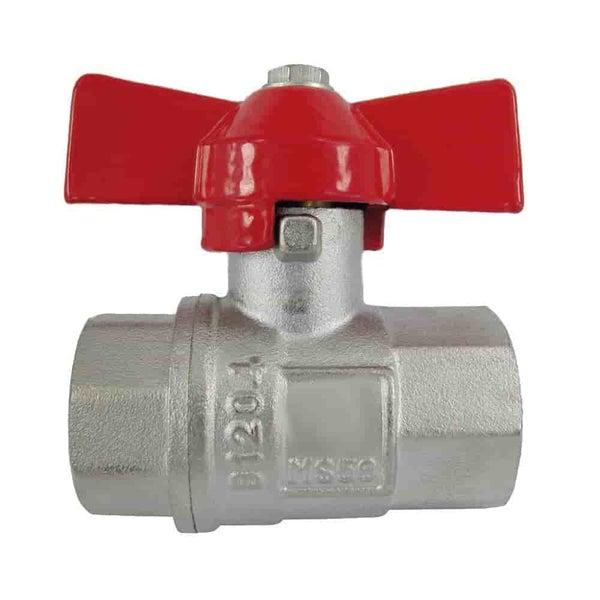 Auslaufventile + Kugelhähne, 1/2, Wing handle ball valve IGxIG