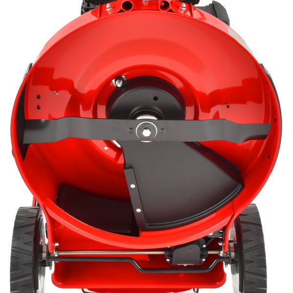 Rasenmäherunterseite mit Messer