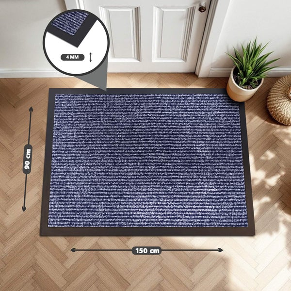 1 St. Schmutzfangmatte PALERMO Blau 90 x 150 cm
