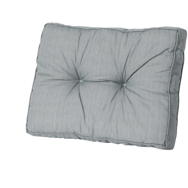 Florance Rückenkissen Basic grau - Ca. 43x60 cm - 2er-Set