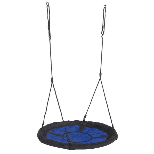 WICKEY Nestschaukel Swibee 98 cm Kinder Spielturm Schaukel Zubehör - blau