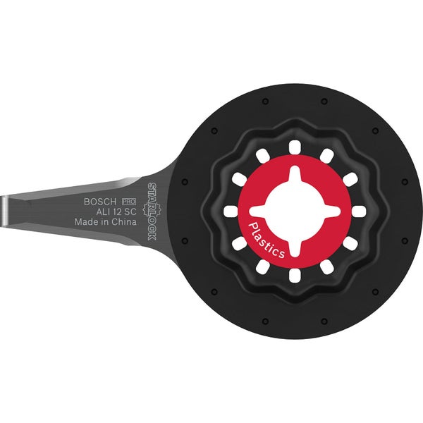 Bosch ALI 12 SC Sägeblatt für oszillierende Werkzeuge, geeignet für Kunststoffe und Silikon