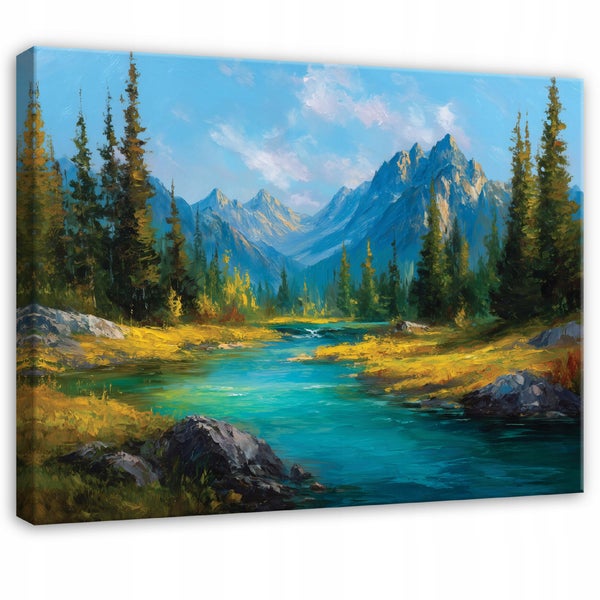 Detailansicht einer Zackenaufhängung an einem Bildrahmen