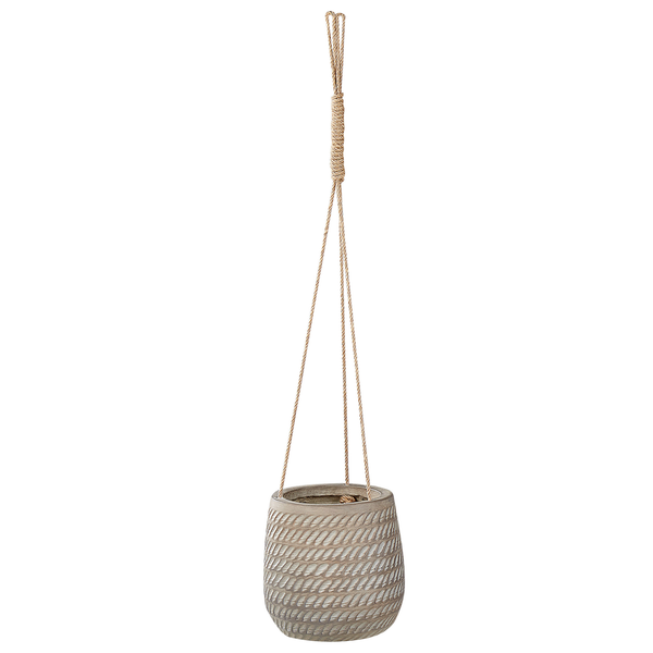 Blumenkübel LIVADIA 20 cm Taupe